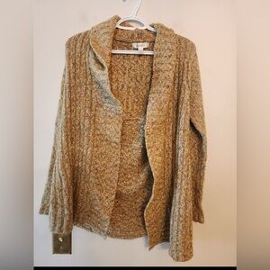 Dress Barn brownish gold cardigan size womens xl